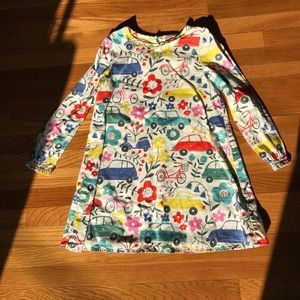 Mind Boden Spread my Cars Dress size 6-7 Girls